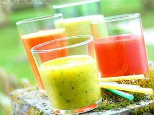 Sinh tố thảo dược chống nóng