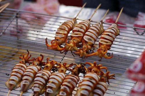 Mực nháy nướng Cửa Lò