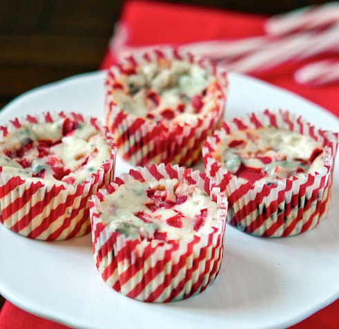 Peppermint Cheesecake Cups
